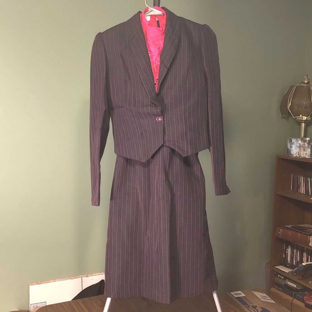 Vintage 70’s La Bene’ 4 pc Dress/Pants Suit